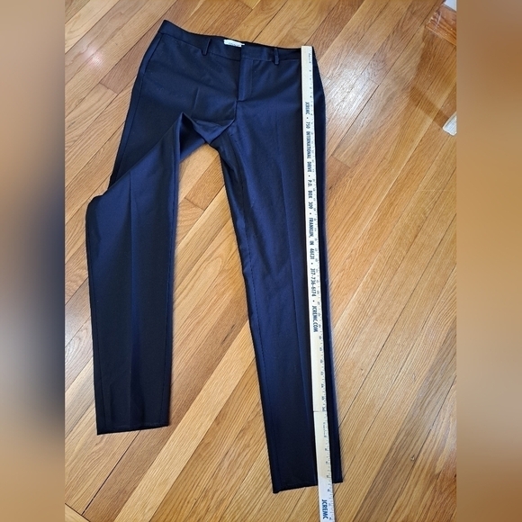 Coach Women's Size 8 Black Dress Pants Slacks Pleated 96% Wool Luxury Office - Picture 8 of 10